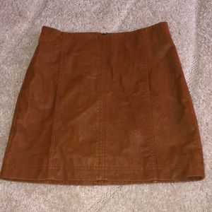 Free people mini skirt
